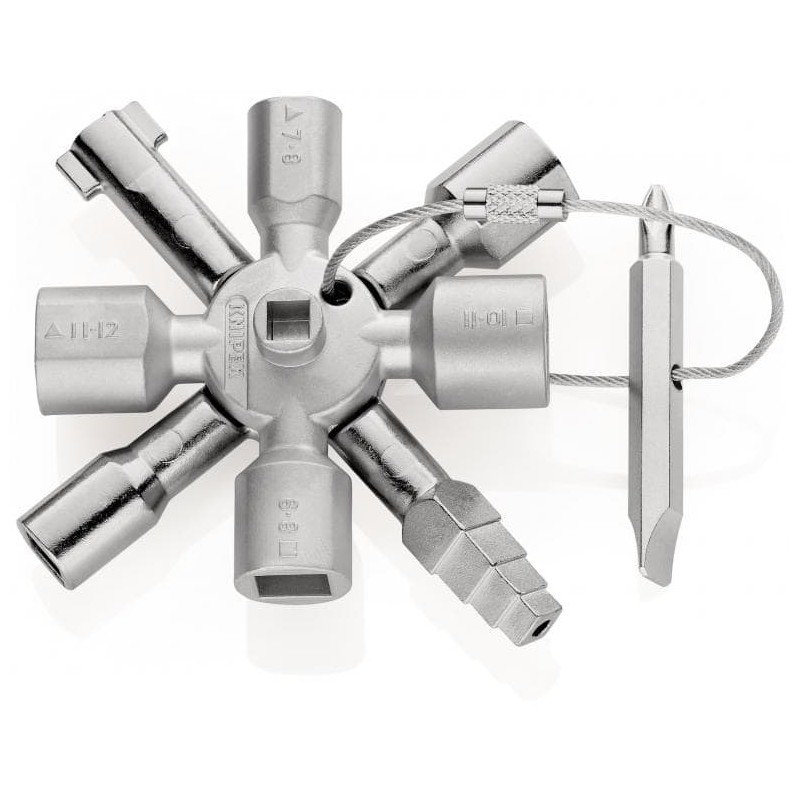 ΚΛΕΙΔΙ ΓΙΑ ΝΤΟΥΛΑΠΕΣ ΗΛΕΚΤΡΟΛΟΓΩΝ KNIPEX 001101 | TwinKey® ΚΛΕΙΔΙ ΓΙΑ ΝΤΟΥΛΑΠΕΣ ΗΛΕΚΤΡΟΛΟΓΩΝ KNIPEX 001101 | TwinKey®